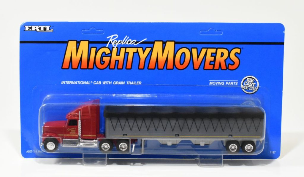 1 64 scale semi trucks grain trailer