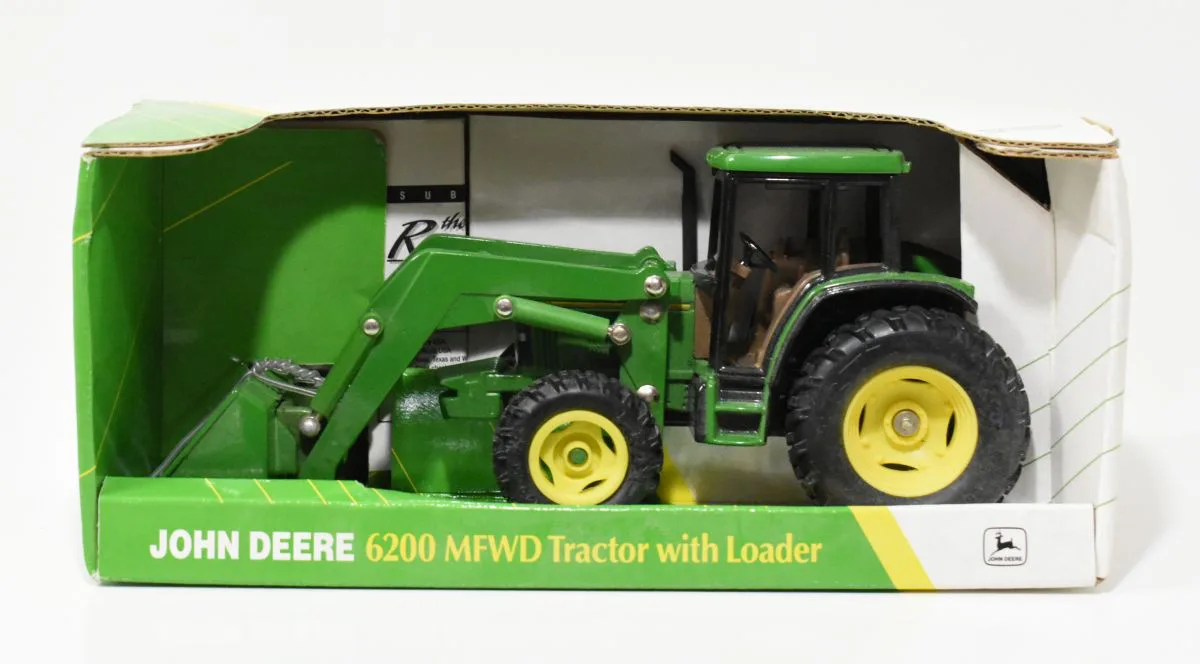 1/32 John Deere 6200 MFWD Tractor W/ Loader - Dalton's Farm Toys