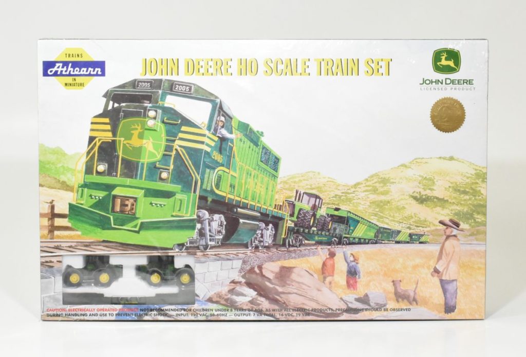 1/87 John Deere HO Scale Train Set 9th In A Series Collectors Edition