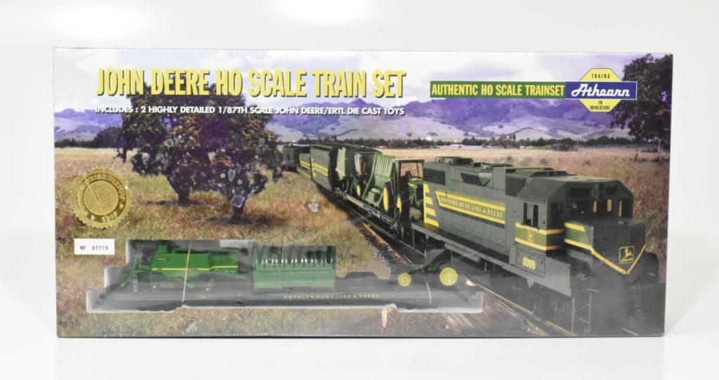 1/87 John Deere HO Scale Train Set 1999 3rd In A Series Collectors