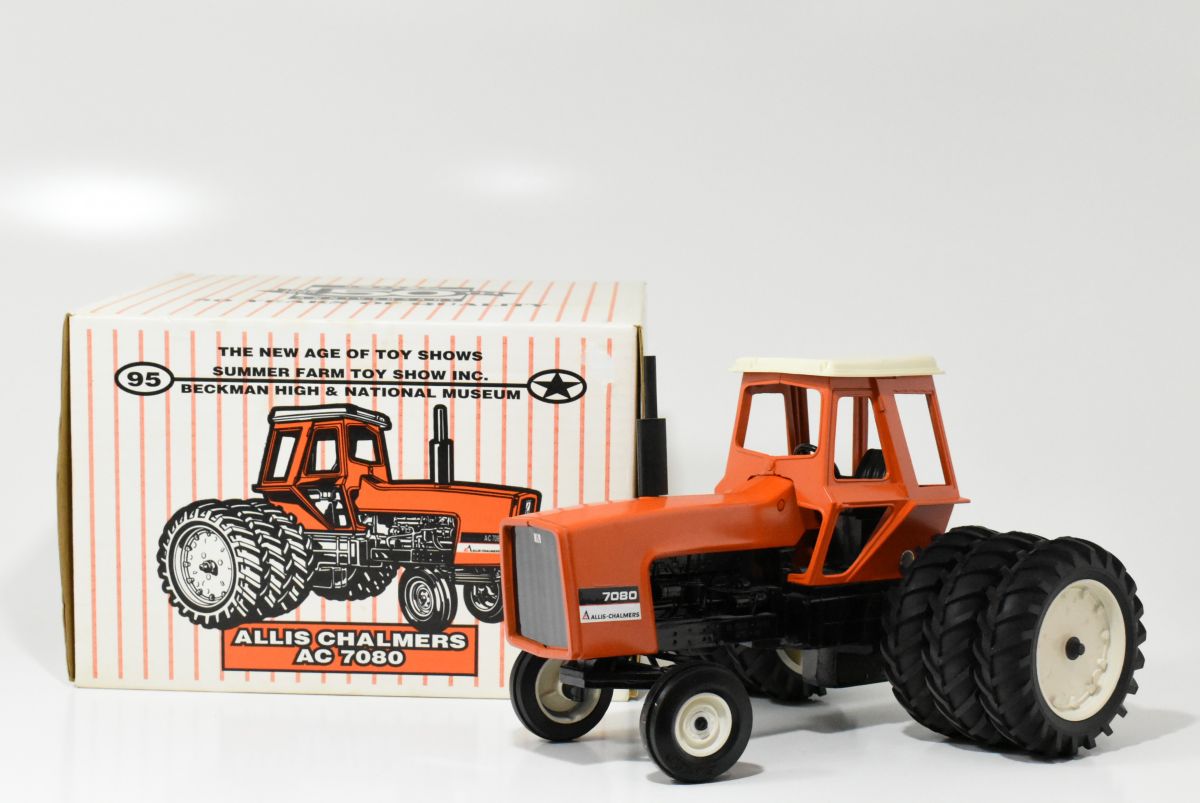 1/16 Allis Chalmers 7080 Tractor With Triples, 1995 Summer Toy Show ...