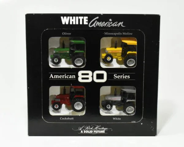 1/64 White American 80 Series Tractor Set With Oliver, Minneapolis