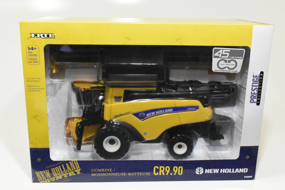 Moissonneuse-batteuse BRITAINS New Holland CR9.90, échelle 1/32, Modèle BRI43332