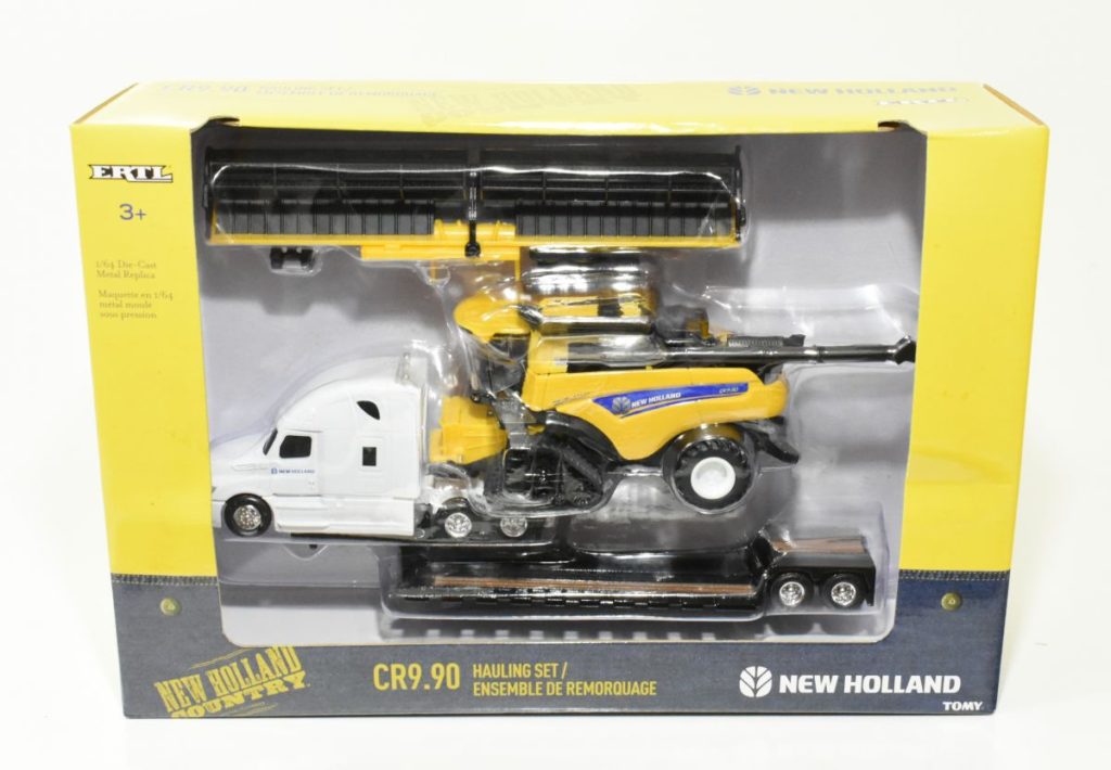 Miniatura Colheitadeira New Holland CR9.90 Escala 1/64 ERTL 40 pés