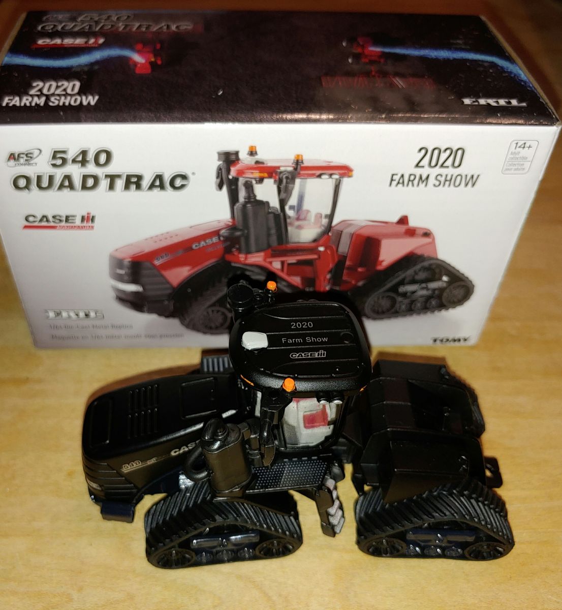 164 Case Ih 540 Quadtrac 2020 Farm Show Edition Black Chaser