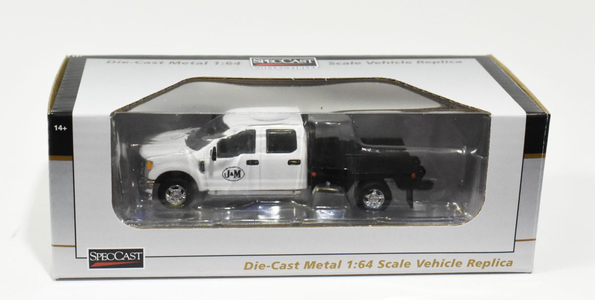 white ford toy truck