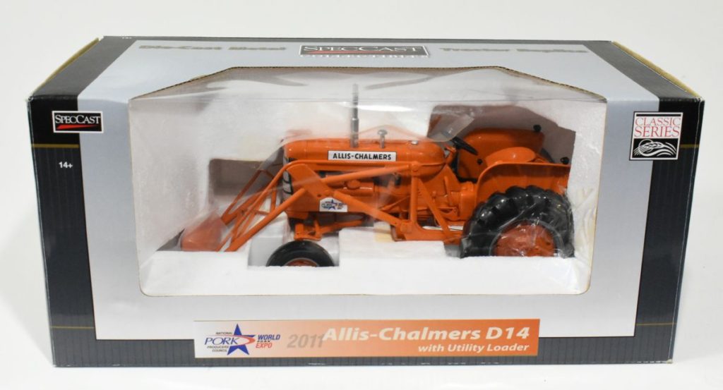 1/16 Allis Chalmers D-14 Tractor With Wide Front & Loader, 2011 World ...