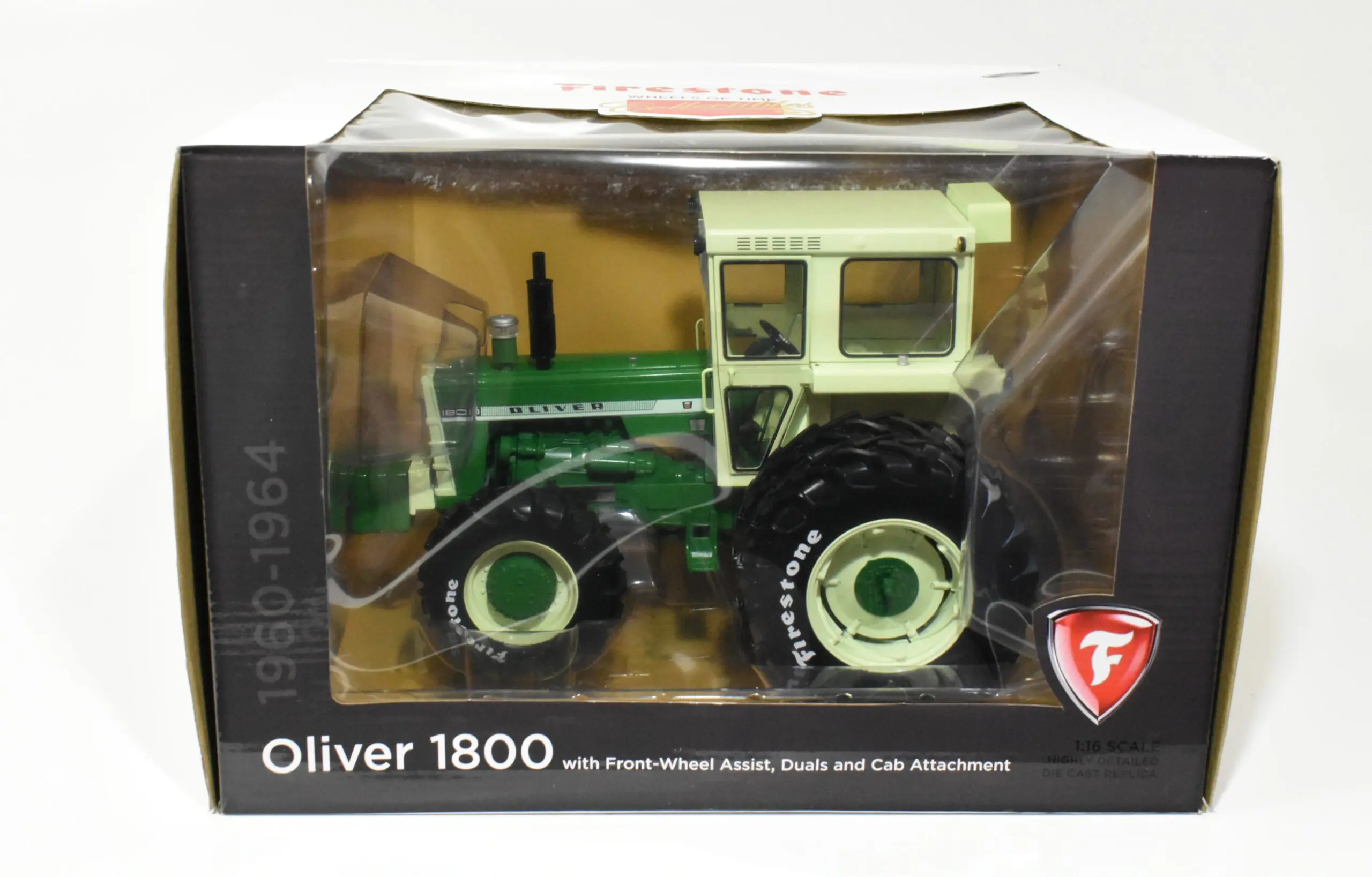 1/16 Oliver 1800 Tractor With Front Wheel Assist, Cab Duals, Firestone  Tires Edition