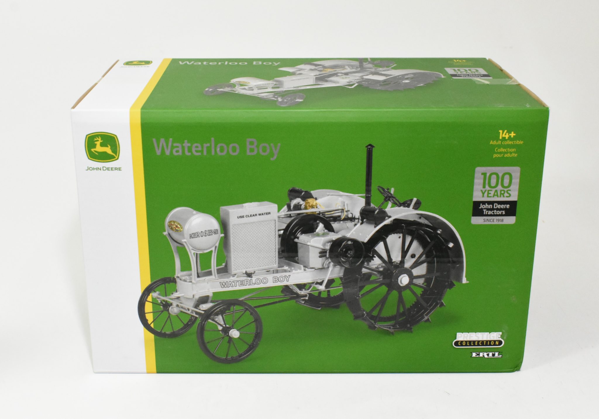 1/16 John Deere Waterloo Boy Precision Tractor, Silver, 100Th