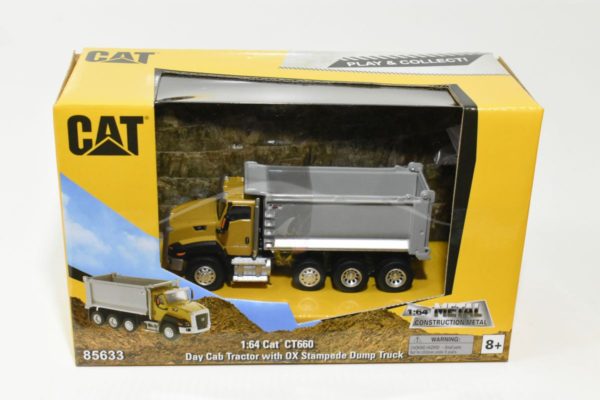 DIECAST MASTERS 1/64 Camion Benne Caterpillar CT660 Avec Corps De Benne