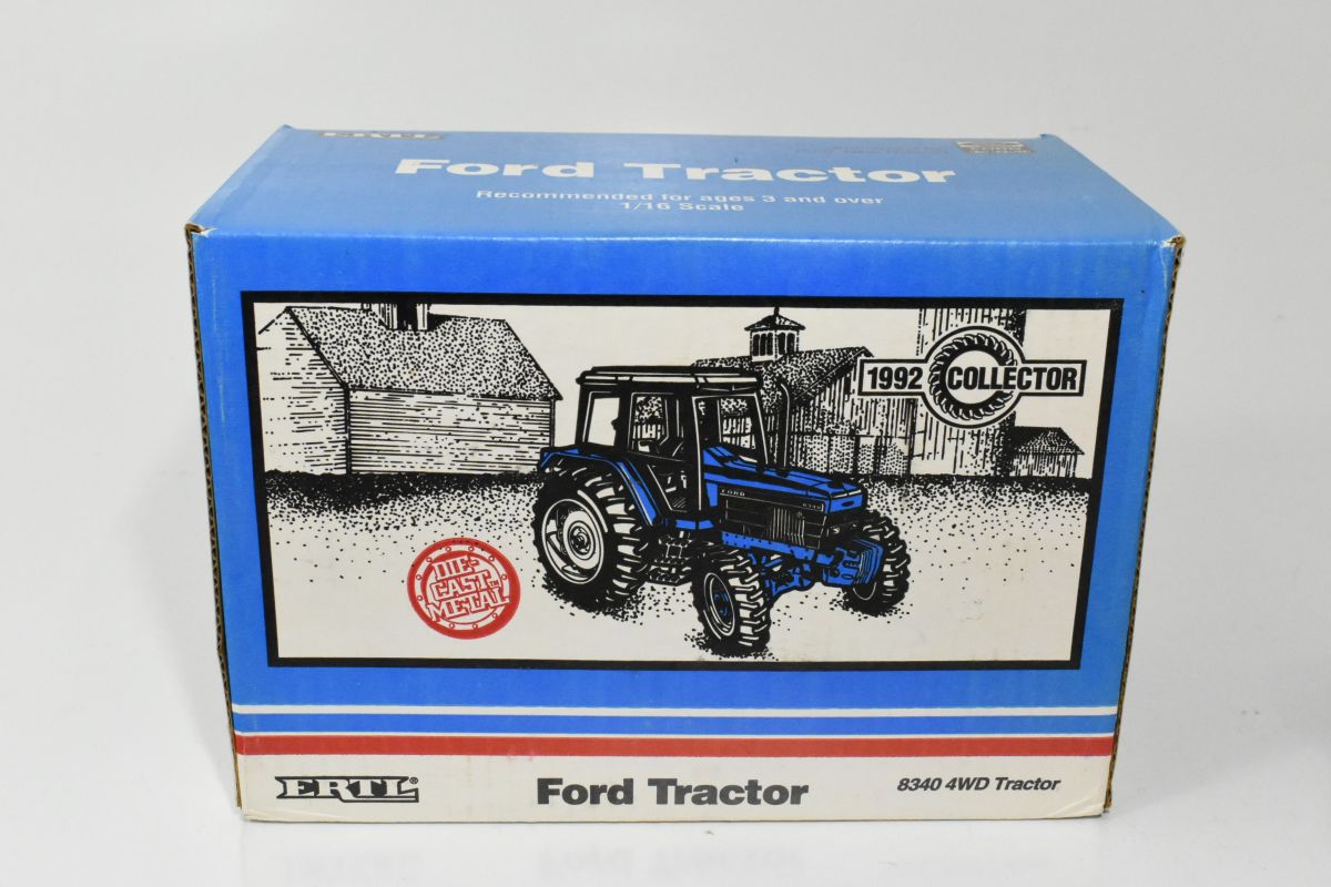 tracteur miniature FORD 8340 1/16 eme traktor tractor ERTL 338