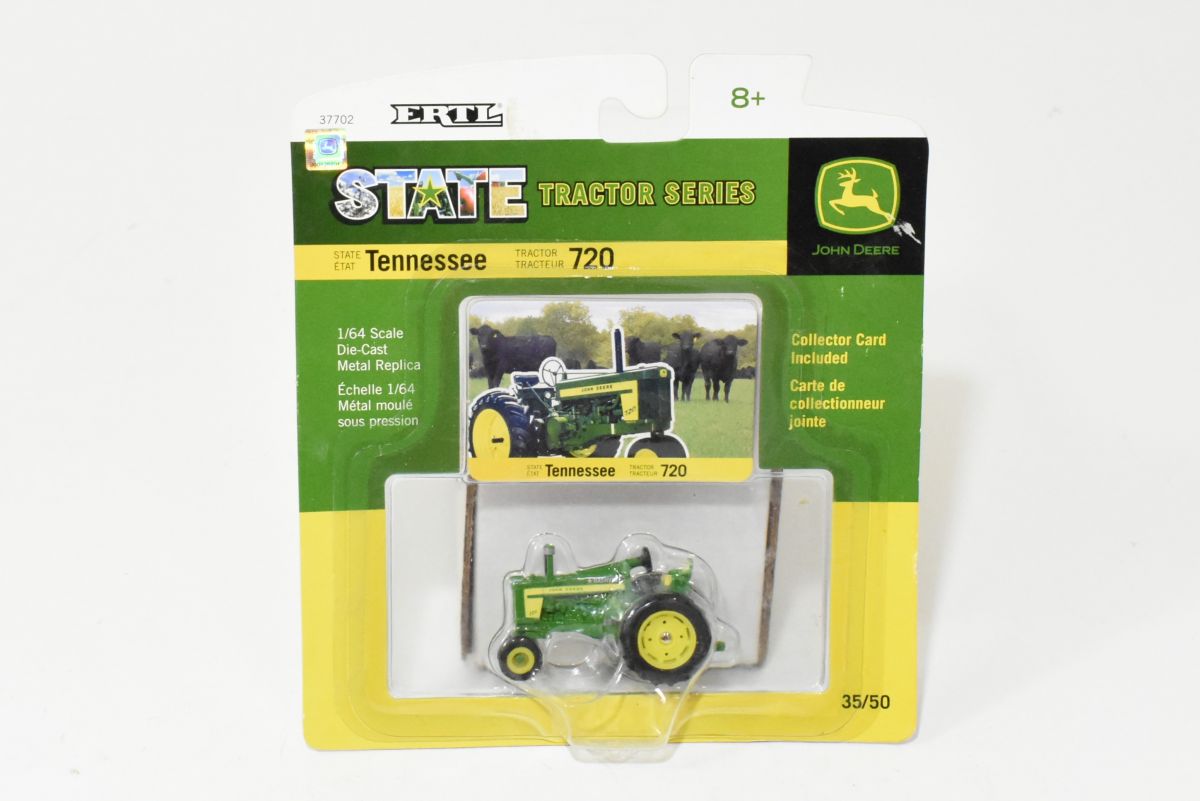 1/64 Tennessee John Deere 720 State Tractor Series Edition, Capital Chaser