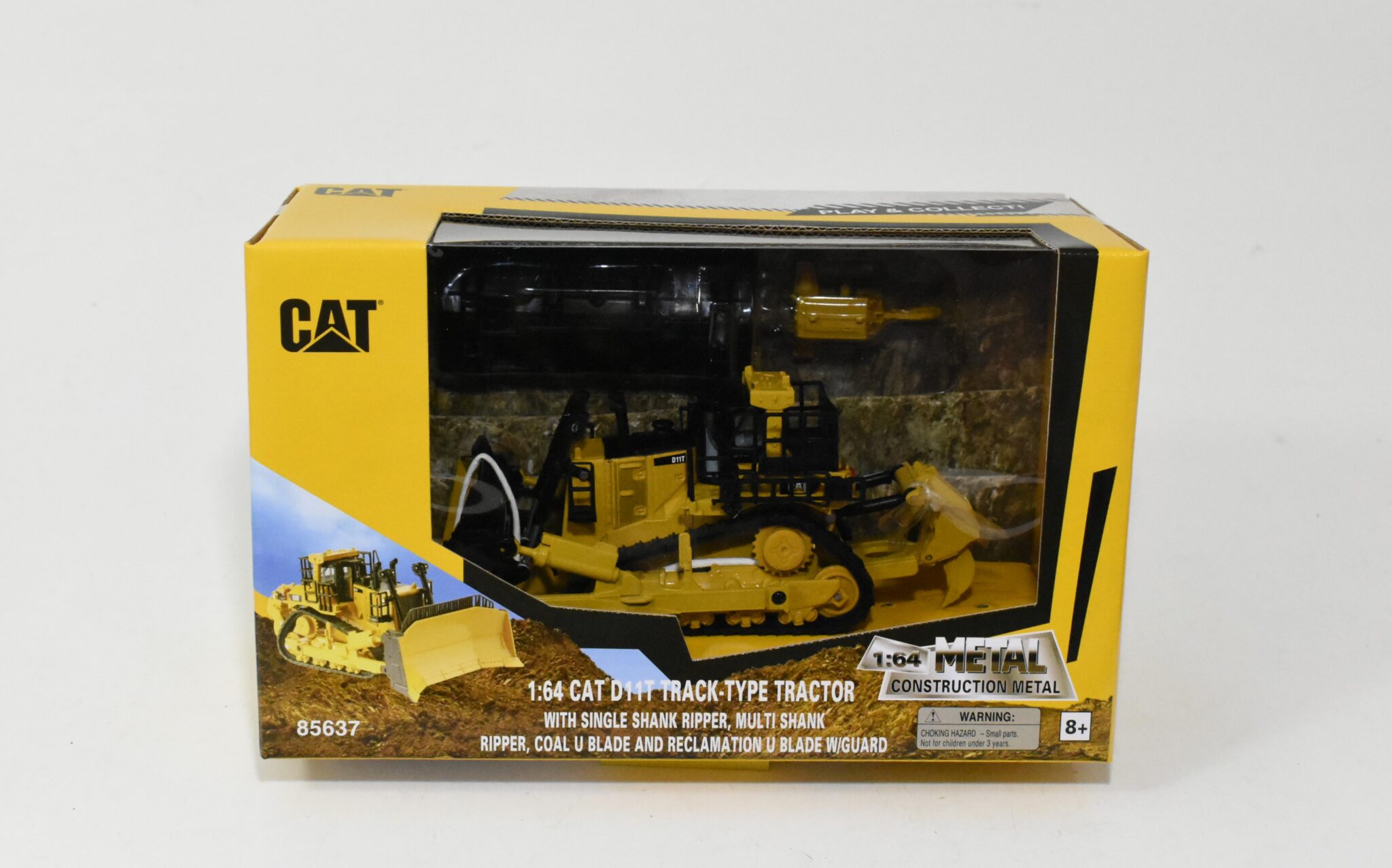 1/64 Cat Caterpillar D11 Dozer With 2 Blades & Single Or Multi Shank ...