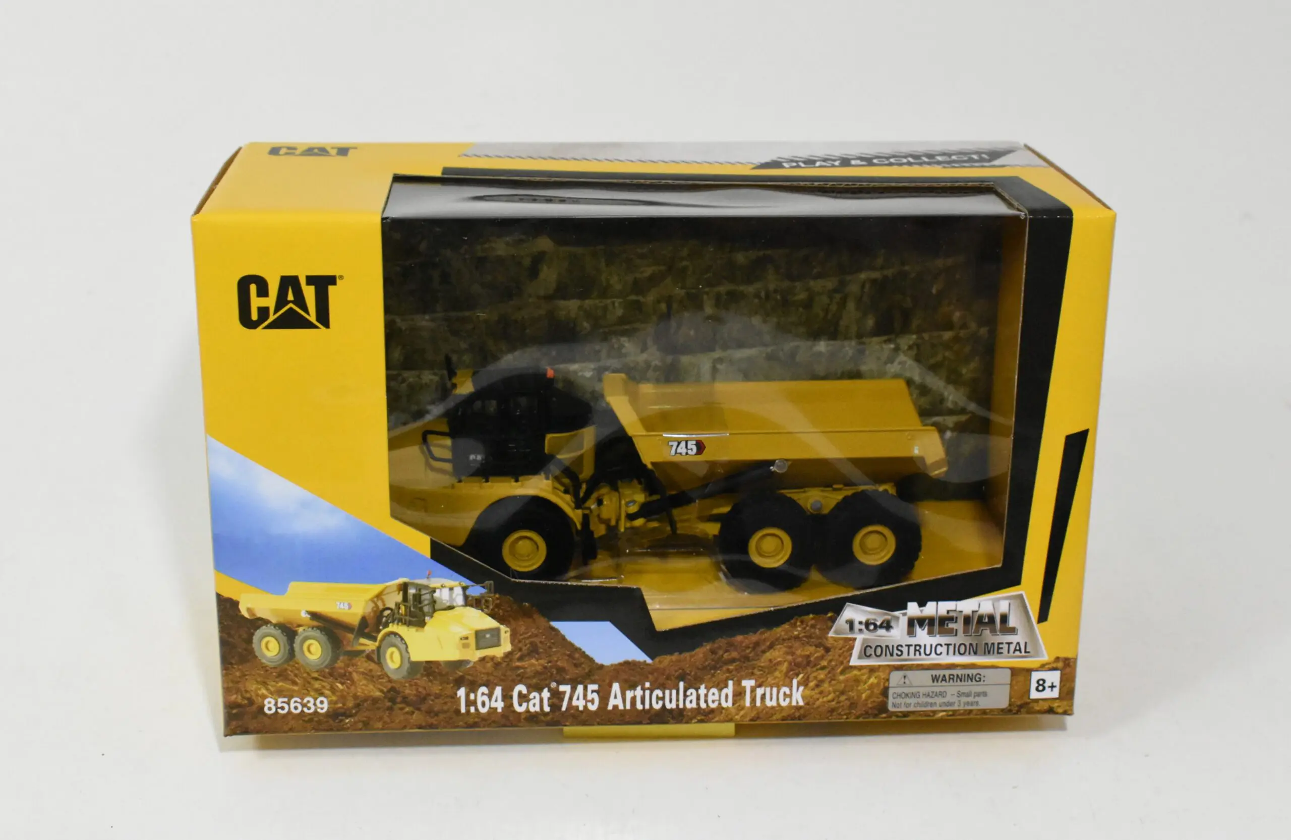 1/64 Cat Caterpillar 745 Articulated Dump Truck - Dalton's Farm Toys