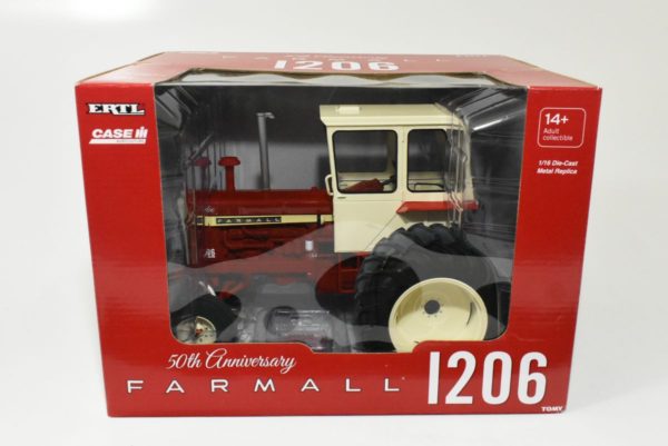 International 1256 Turbo With Cab & Duals  50th Anniversary Edition By Ertl 