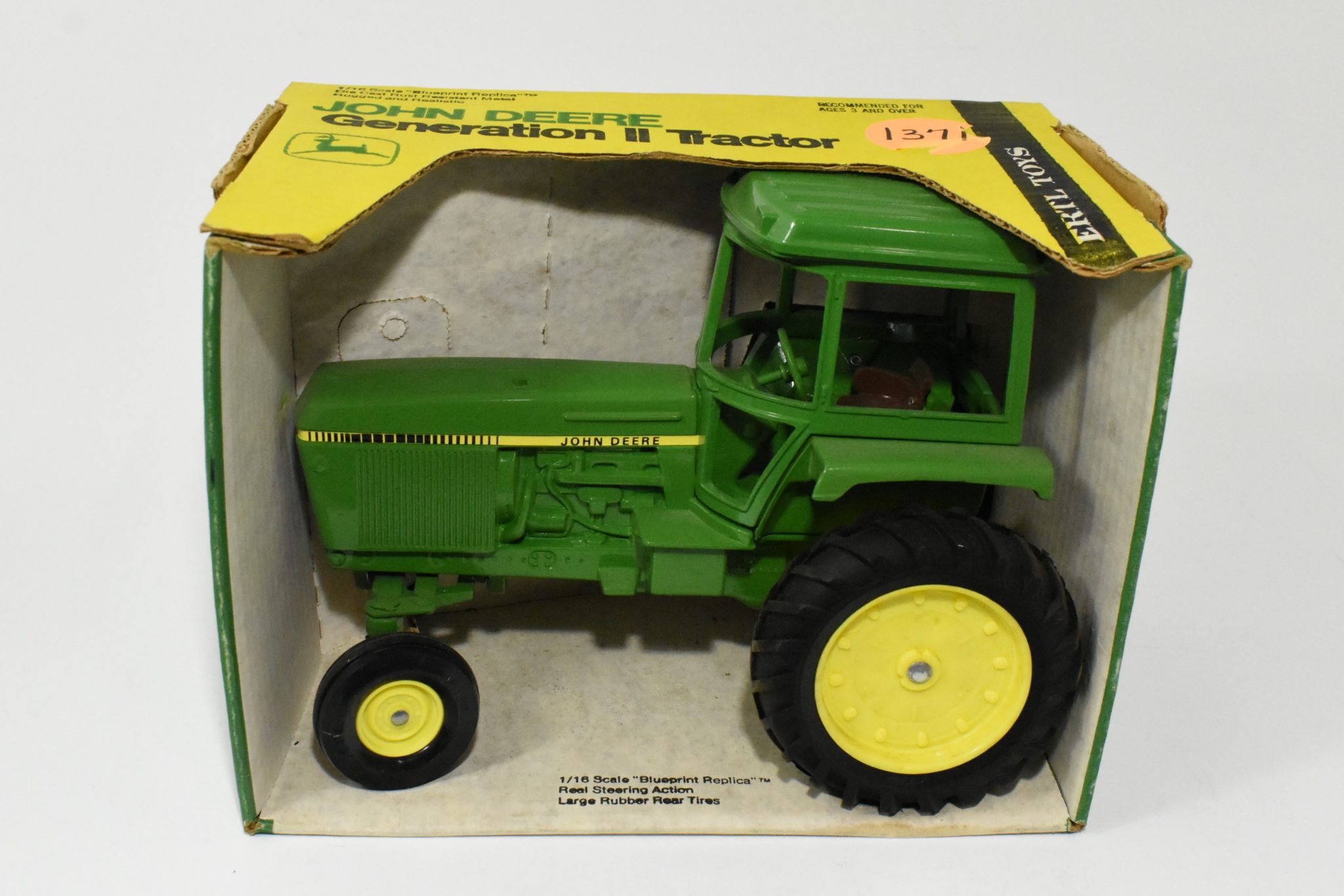 1/16 John Deere 4440 Tractor In Original Box - Dalton's Farm Toys