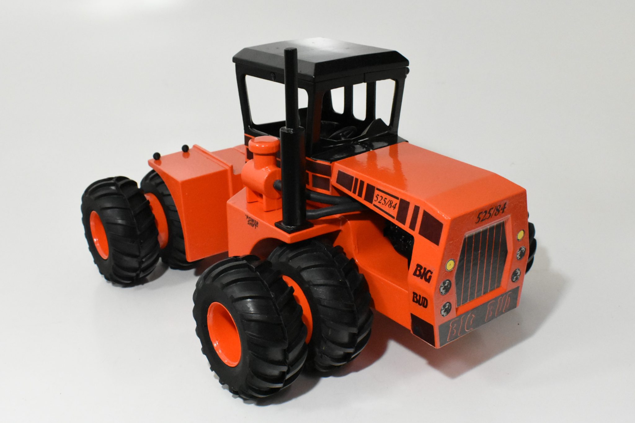orange ride on tractor