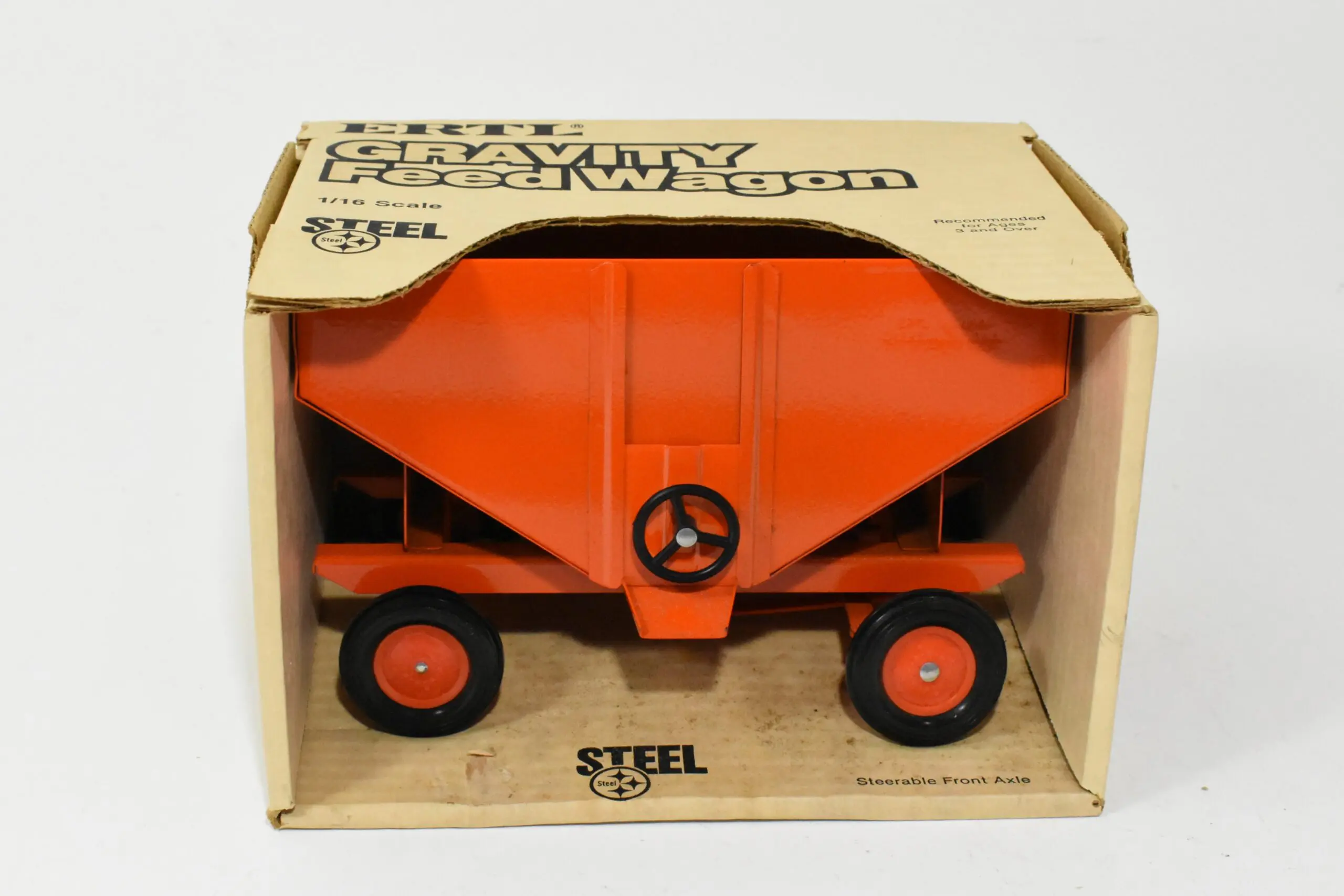 1/16 Case Gravity Feed Wagon, Early Version With Skinny Tires