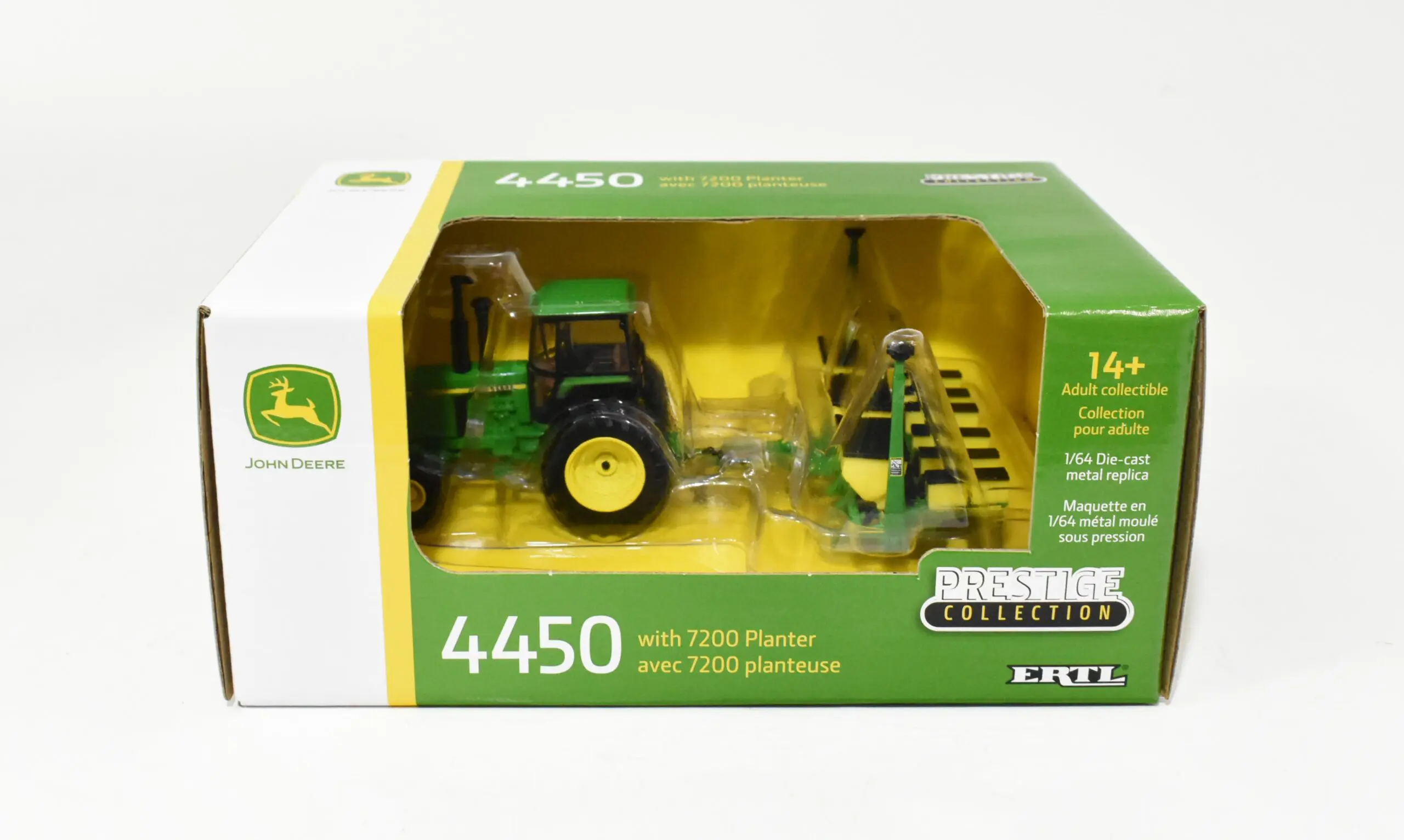 1/64 John Deere 4450 Tractor With Duals & 7200 Planter, Prestige Series