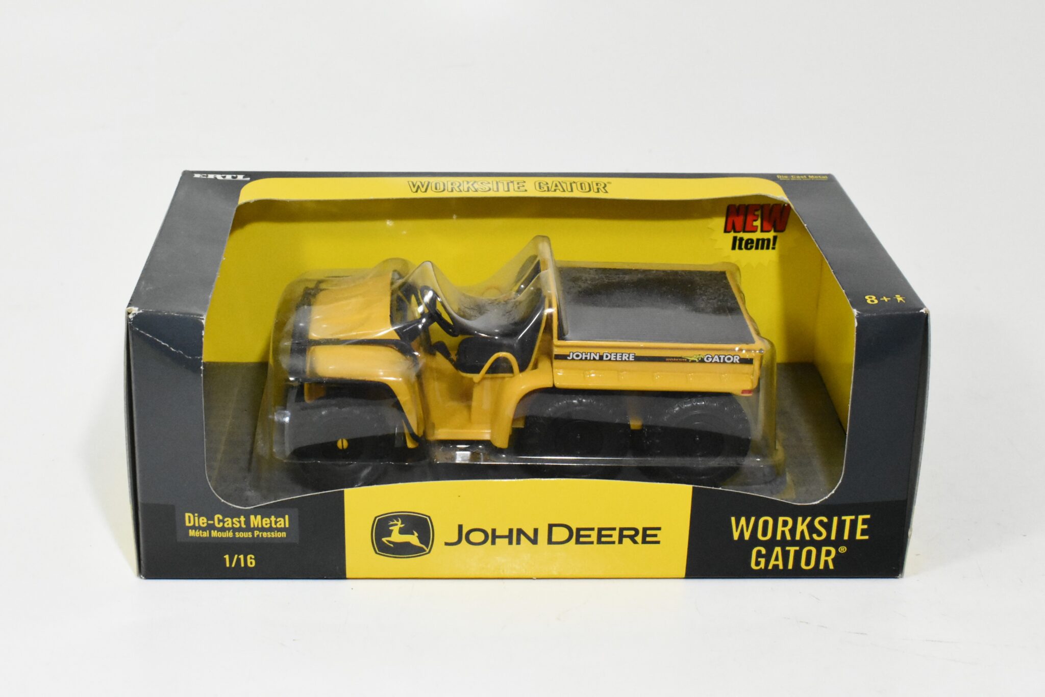 1/16 John Deere Industrial Yellow Worksite 6x4 Gator Daltons Farm Toys