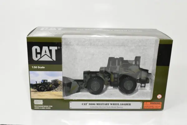CAT 980G Wheel Loader ダイキャストモデルキット Caterpillar Cat 980 Wheel Loader 1/50 Scale Metal Model