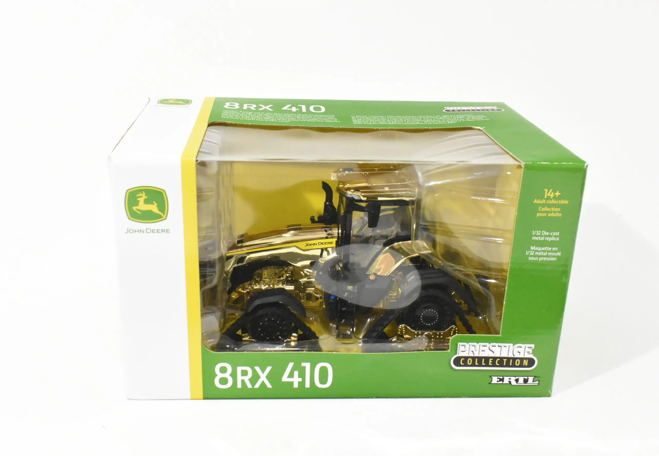 Dr. John SPECIAL SELECTION【レア品】 1/32 John Deere 8RX 410 Tracked Tractor, Prestige Edition, Gold