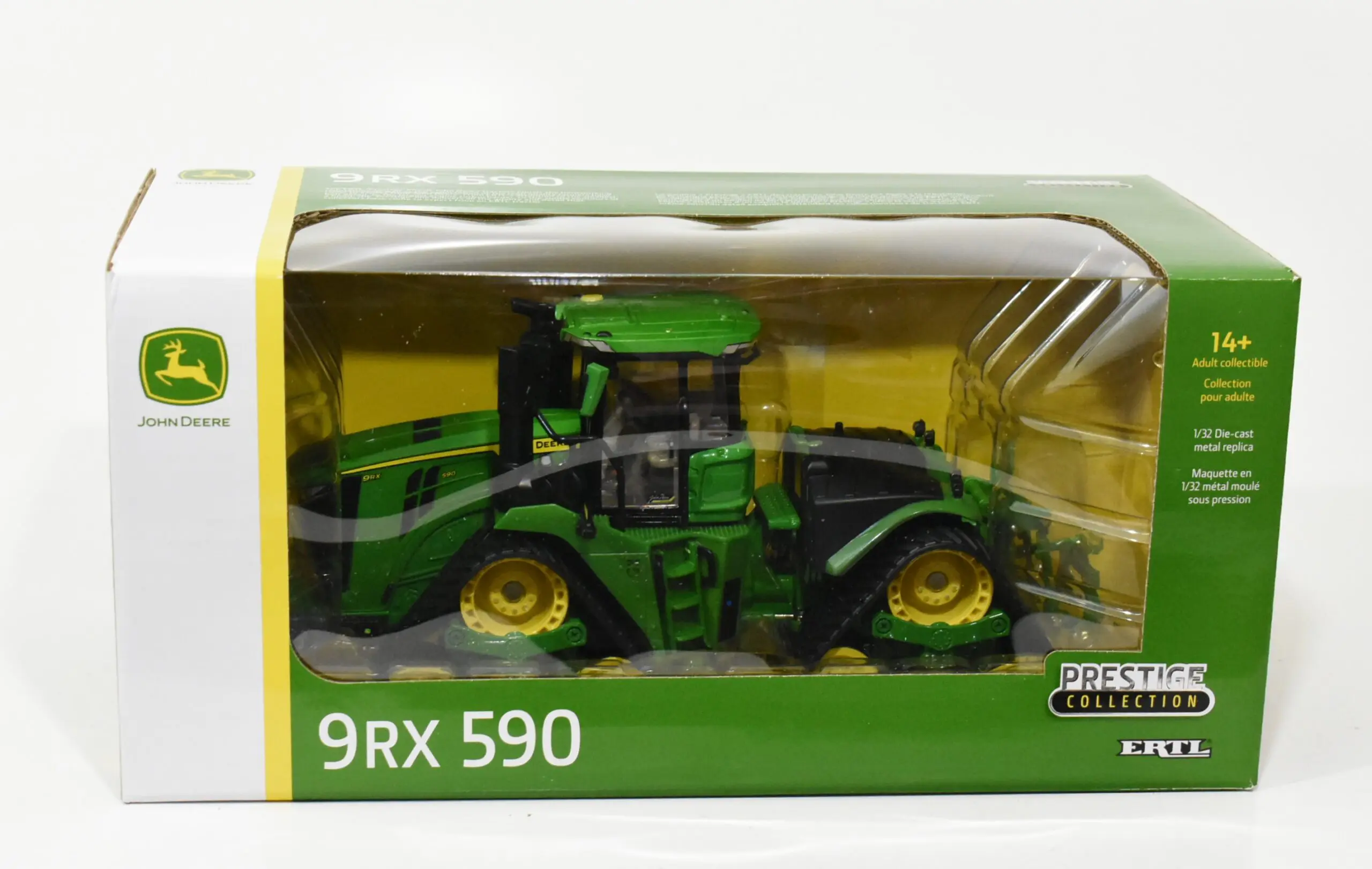 John Deere Tracteur 9RX 590 Prestige Collection Échelle 1/32