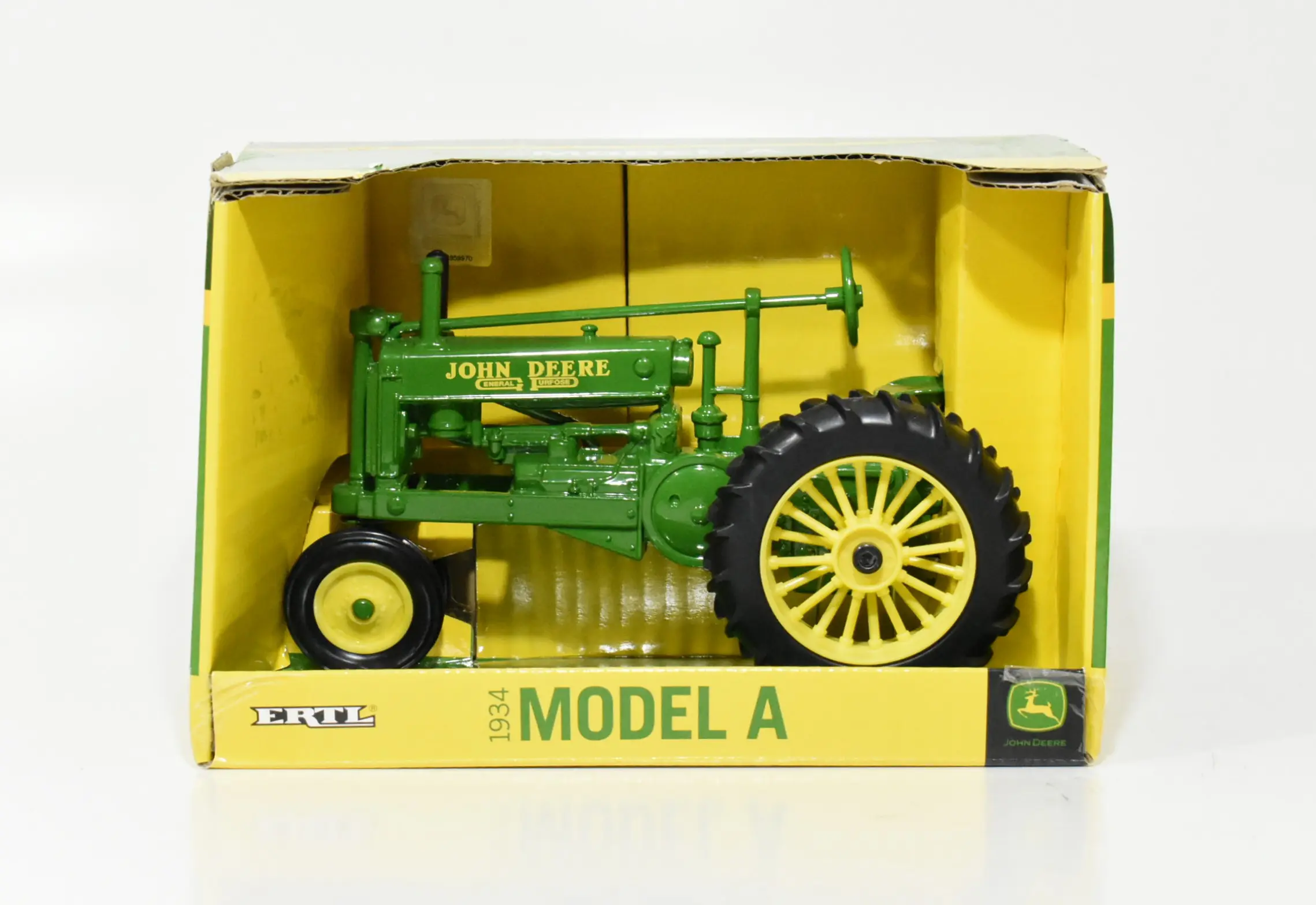 John deere model a sales toy tractor