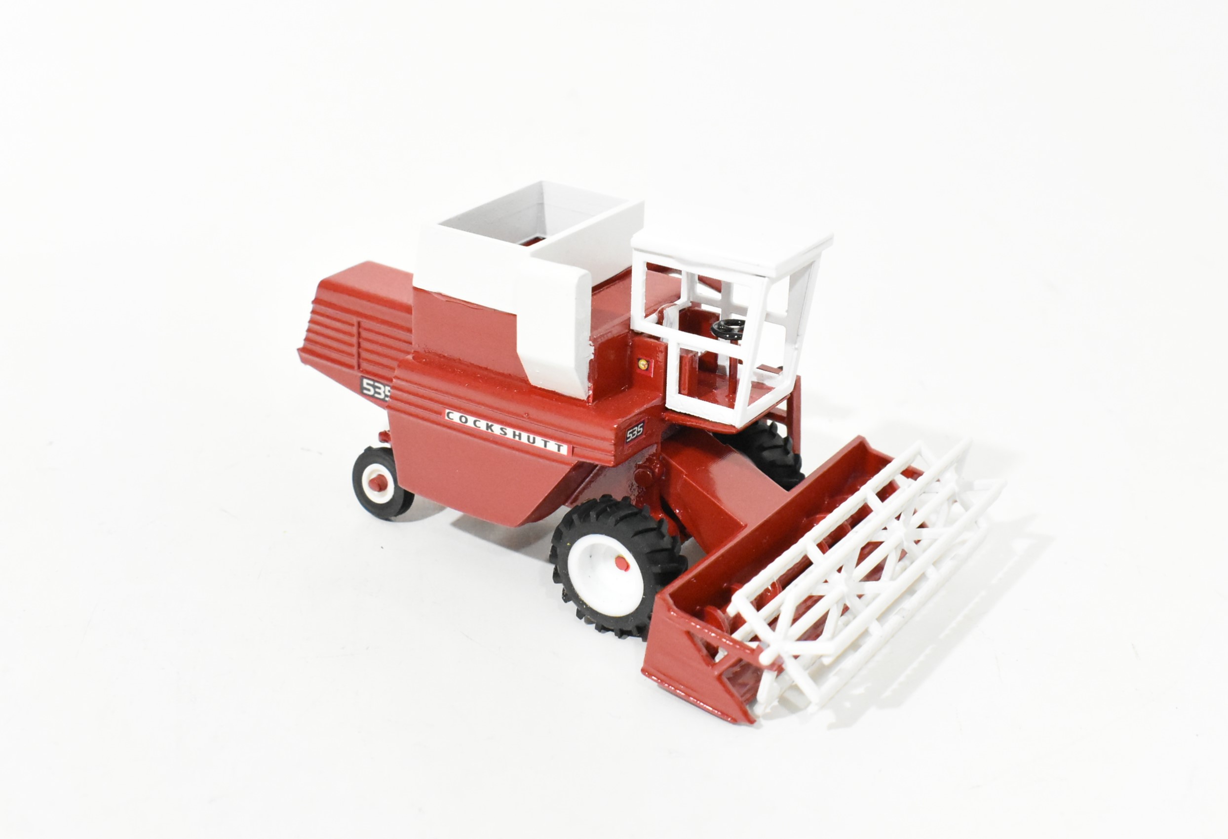 1/64 Scratch Built Cockshutt 535 Combine With Corn & Grain Head - Image 3