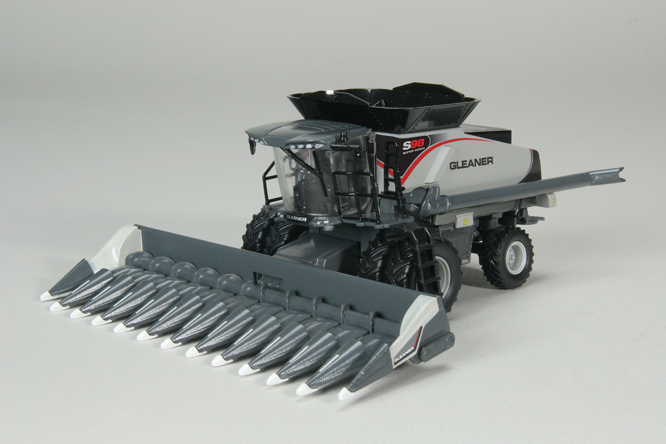 1/64 ertl custom agco allis chalmers gleaner s88 combine row tracks farm toy 