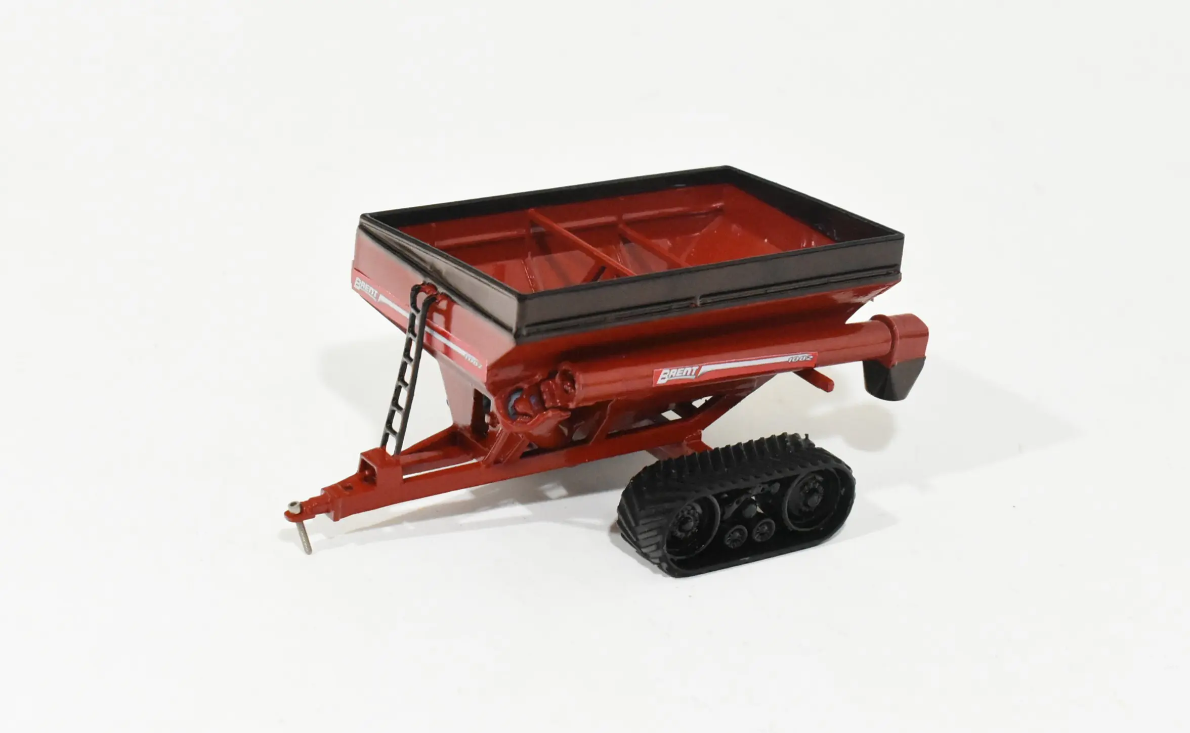 1/64 Scratch Built Brent 1082 Corner Grain Cart Auger Wagon, Red