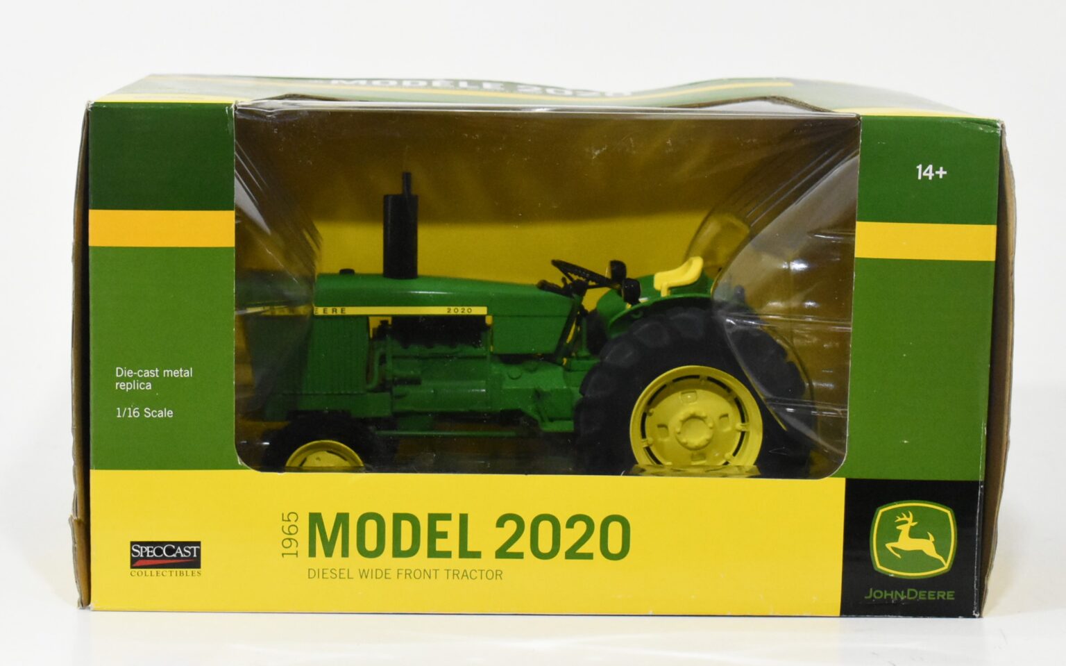 1/16 John Deere Model 2020 Wide Front Diesel Tractor Daltons Farm Toys