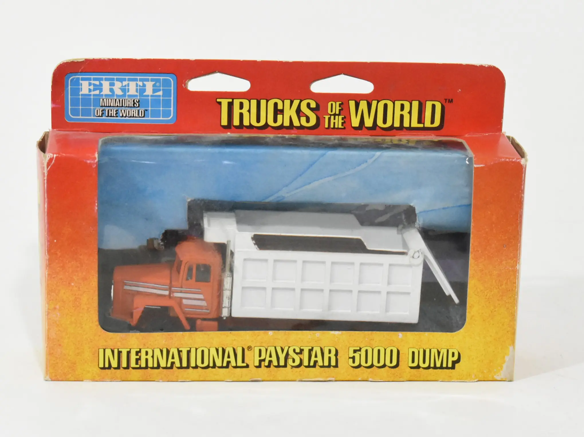 1/64 Trucks Of The World International Paystar 5000 Dump Truck, Orange Cab