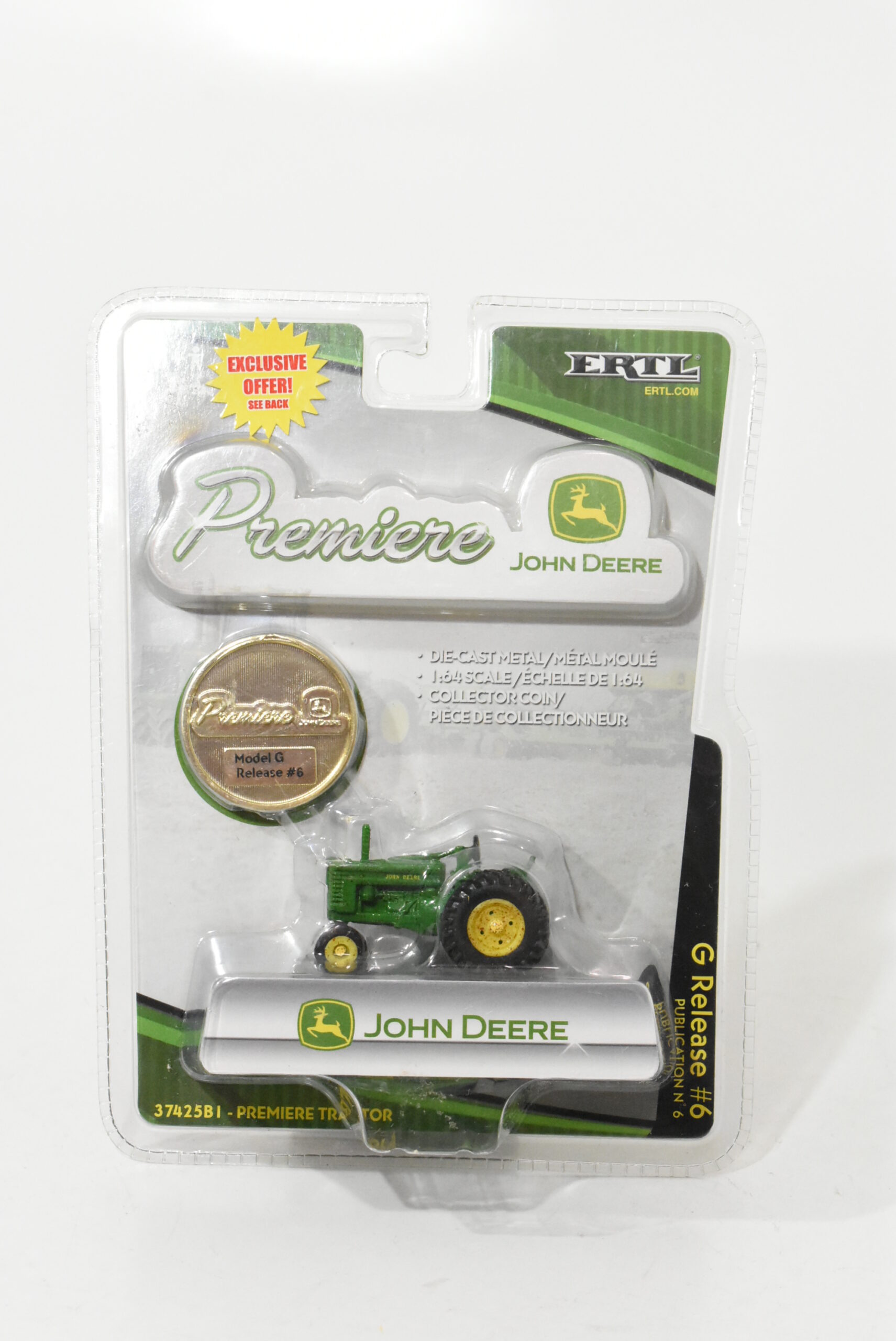 1/64 John Deere Model G, Premiere Series #6, Muddy
