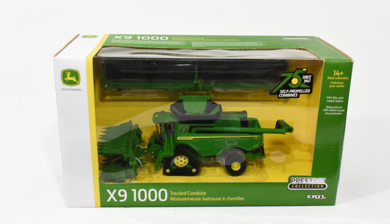 164 John Deere X9 1000 Combine With Tracks Prestige Edition 75th Anniversary Of Self 0802