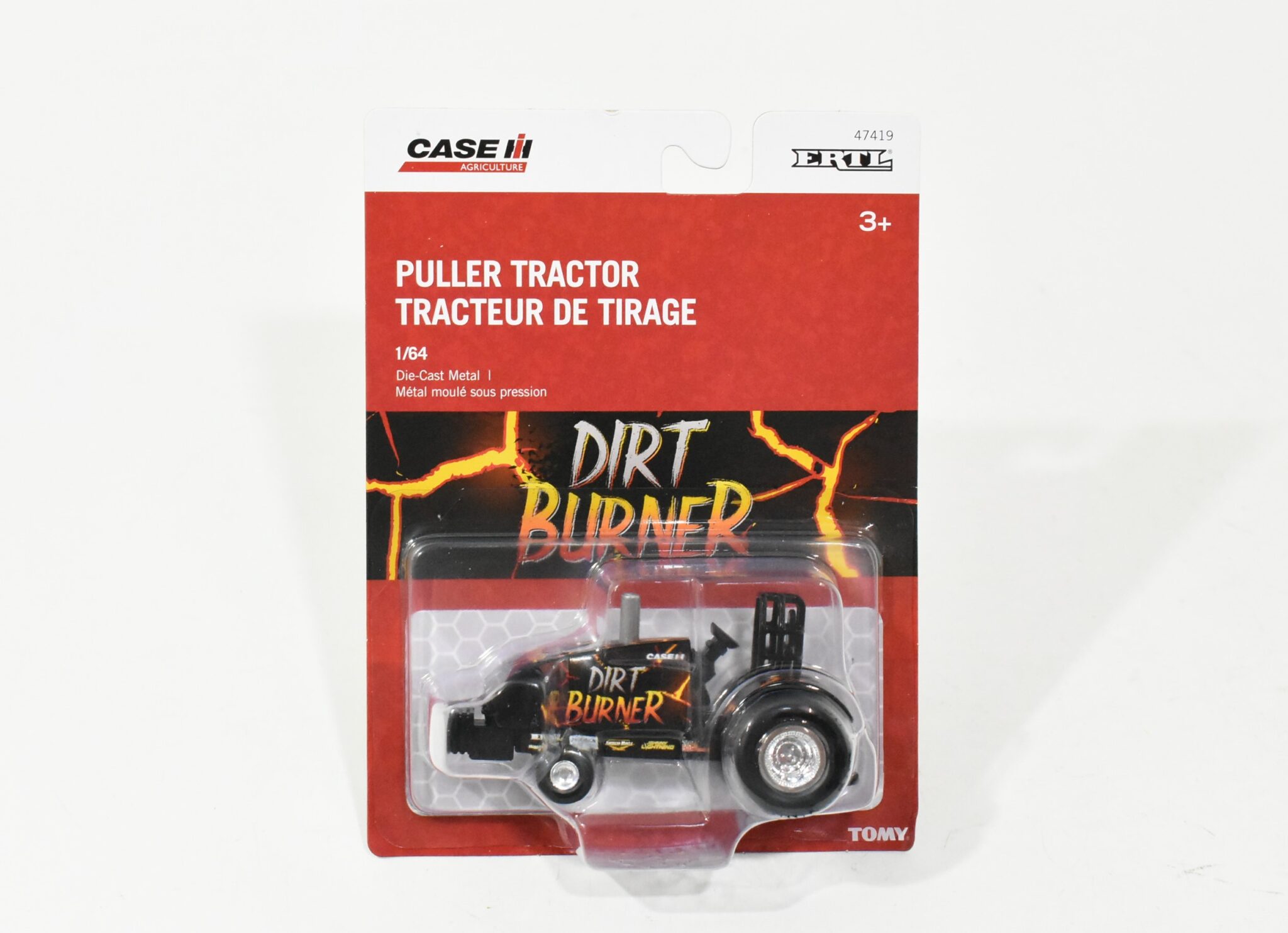 1/64 Case IH Dirt Burner Pulling Tractor Daltons Farm Toys
