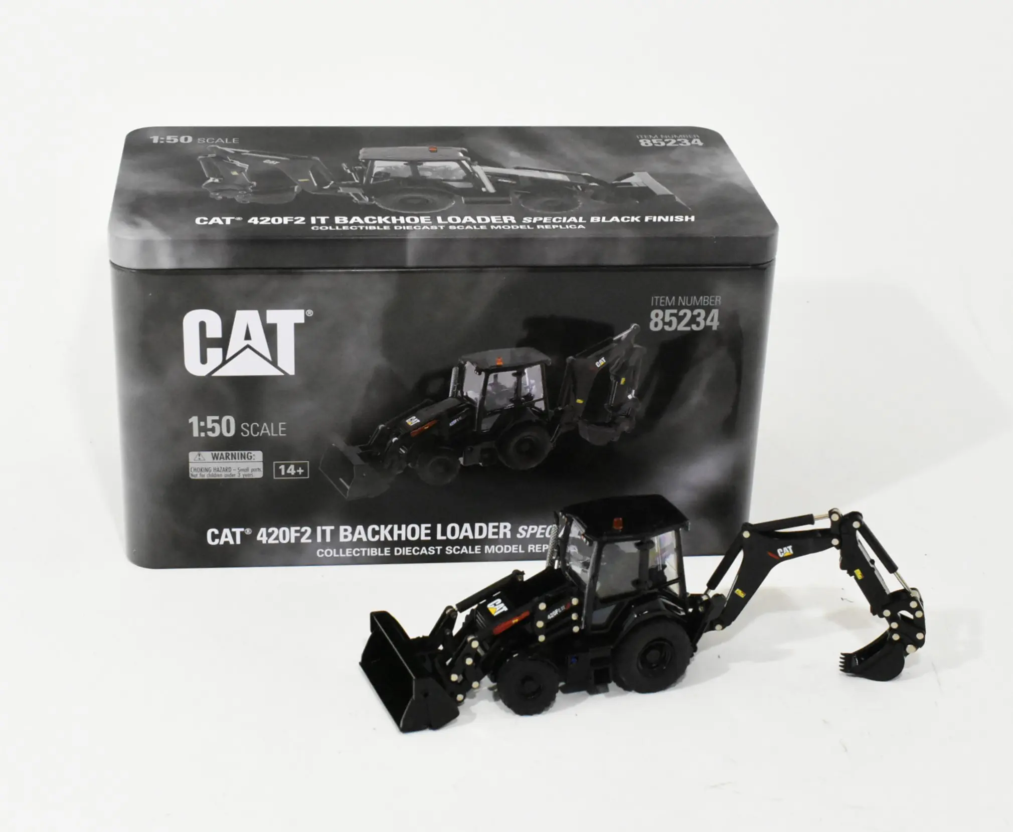 1/50 Cat 420F2 IT Backhoe Loader Special Black Finish - Daltons