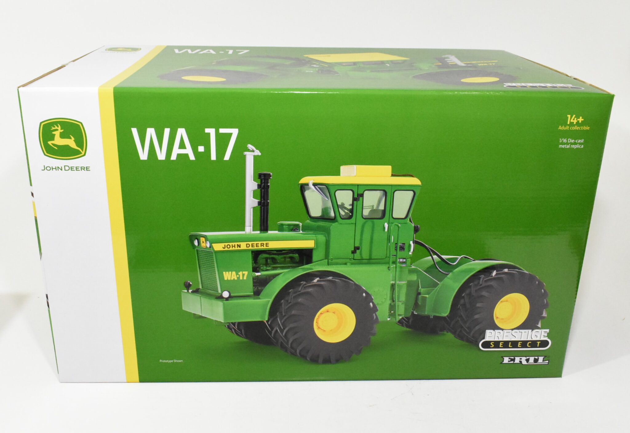 1/16 John Deere Wagner WA17 4WD Tractor With Duals, Prestige Select