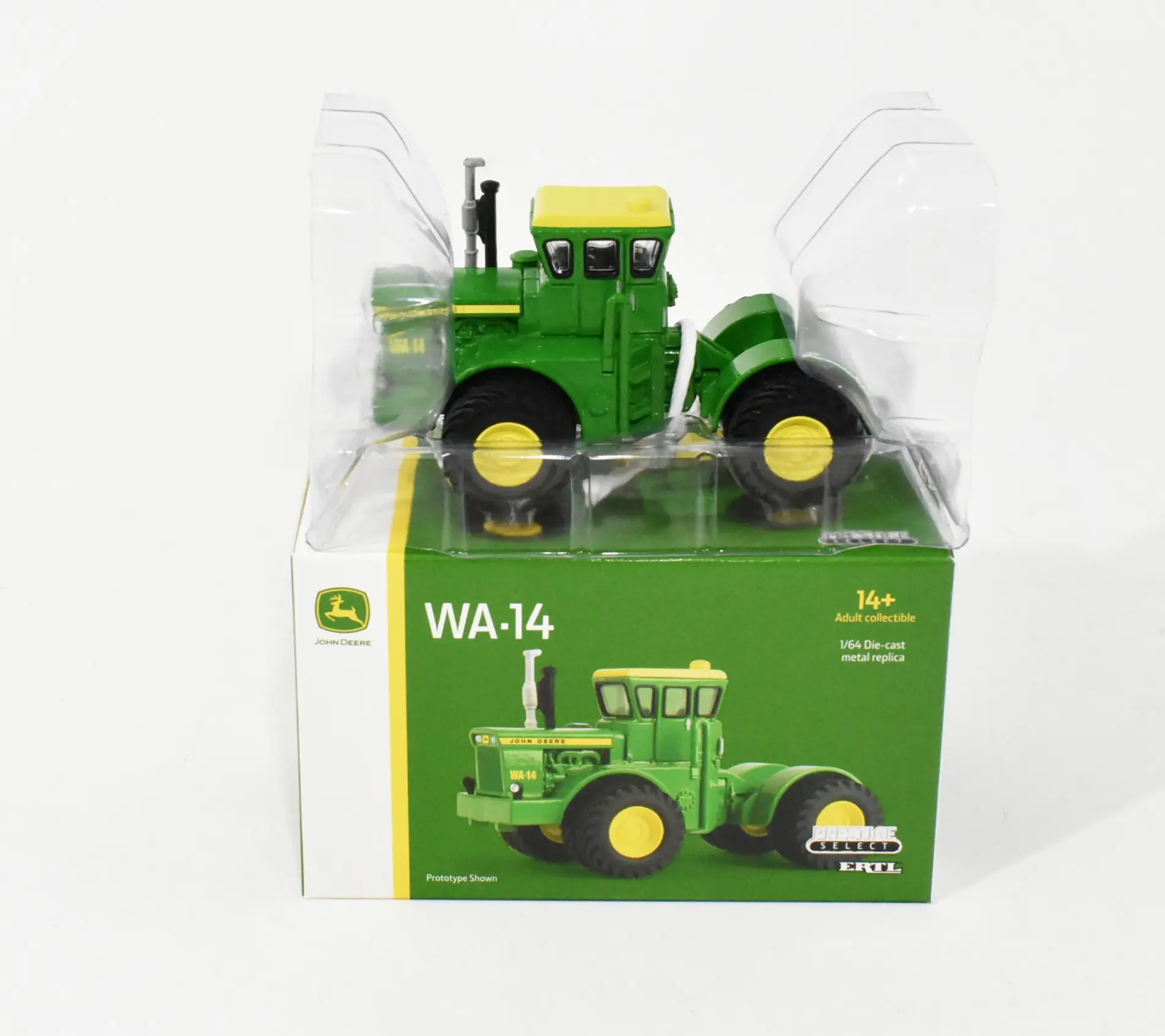 1/64 John Deere Wagner WA-14 4WD Tractor, Prestige Select Series
