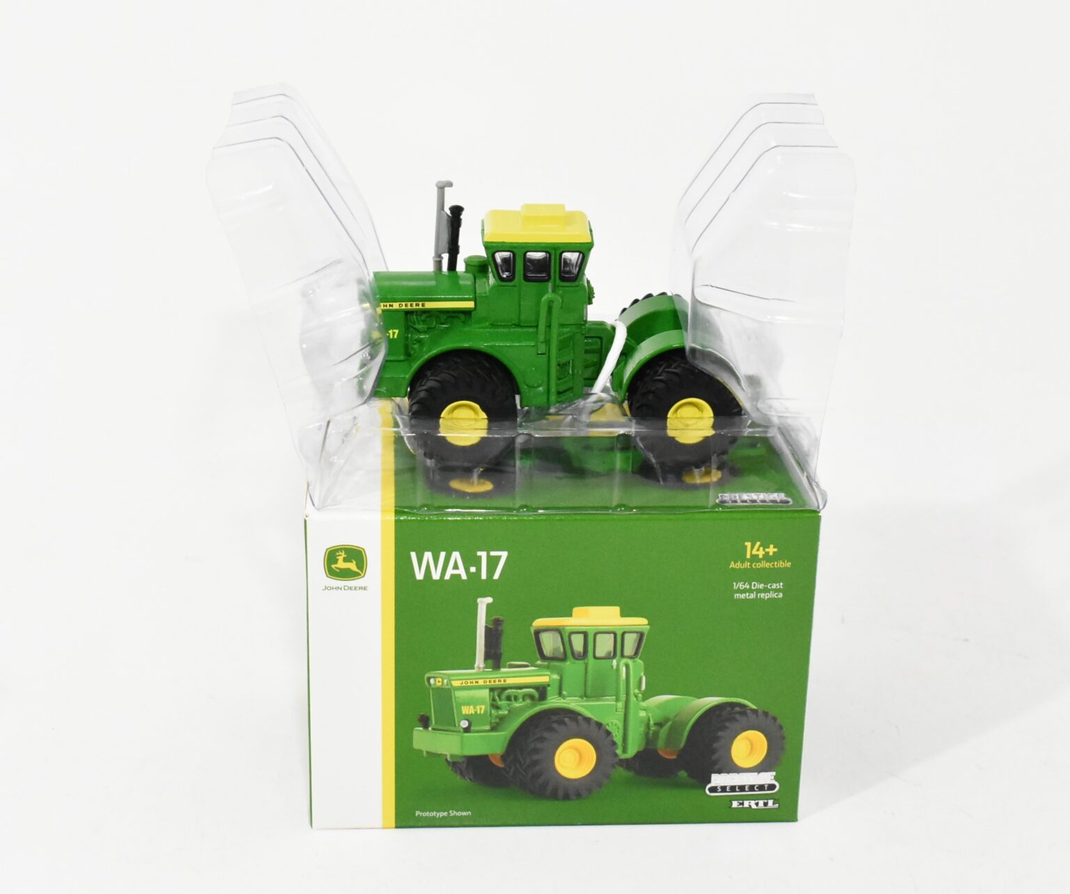 1/64 John Deere Wagner WA17 4WD Tractor, Prestige Select Series