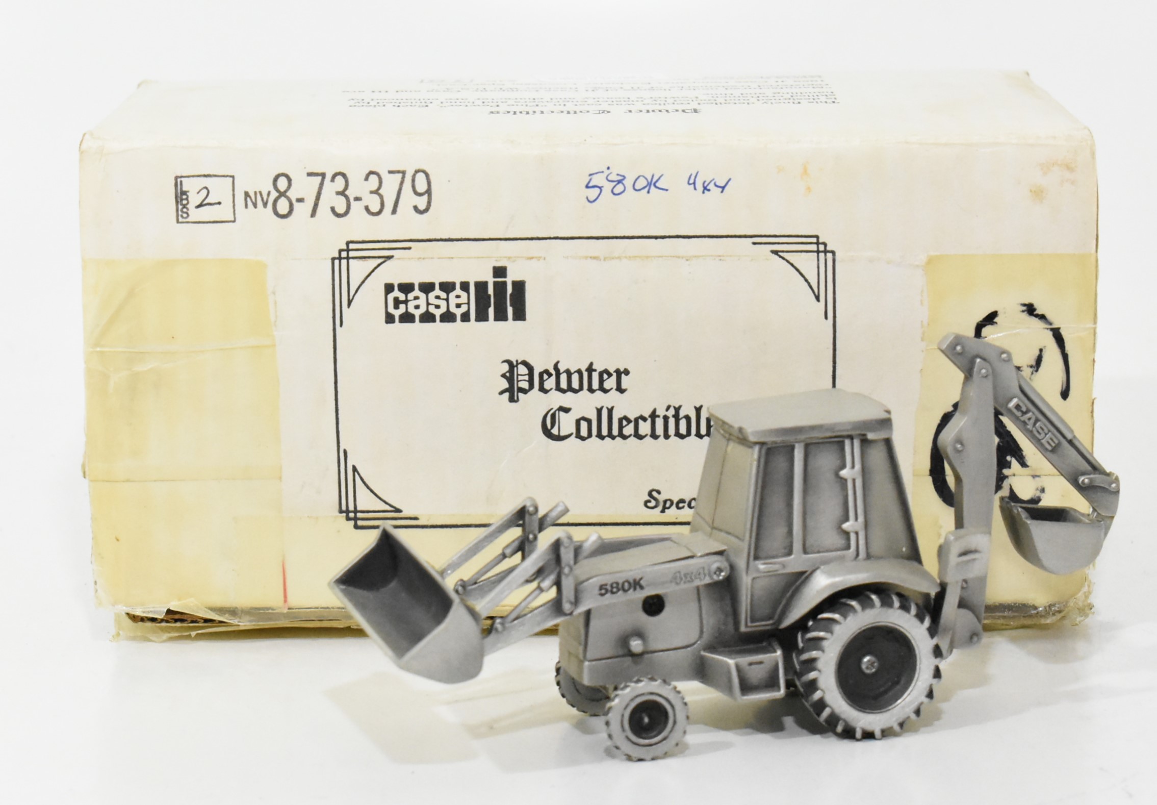 1/43 Case 580K 4x4 Backhoe Daltons Farm Toys
