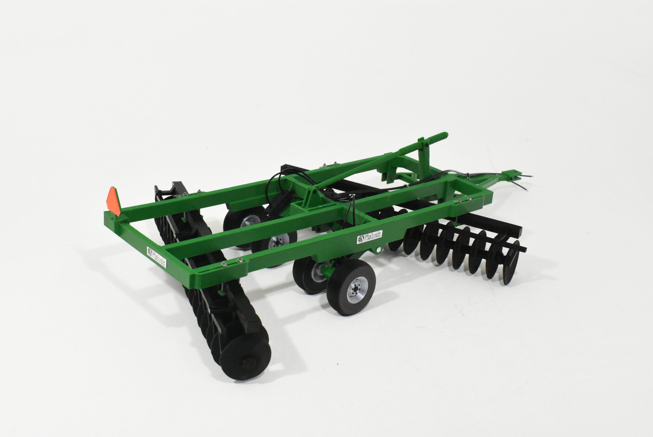 1/16 Scratch Built 18' Wishek Offset Disk Daltons Farm Toys