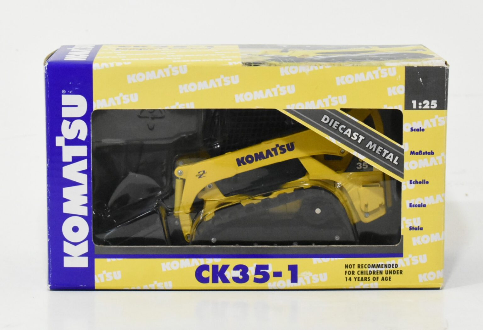 1/25 Komatsu CK351 Tracked Skid Steer Loader Daltons Farm Toys