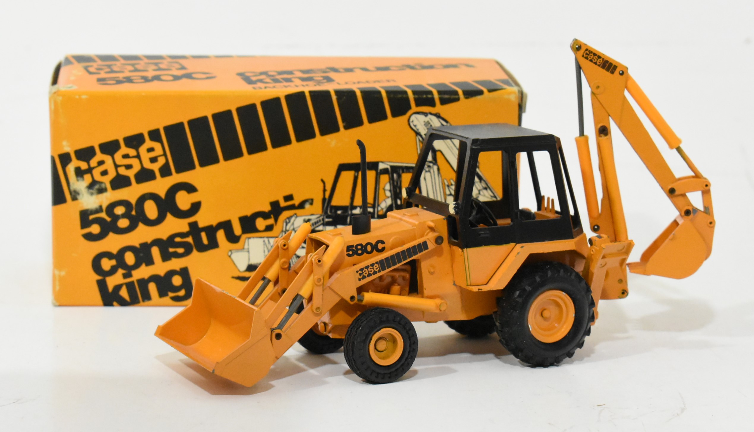 1/35 Case 580C Backhoe Loader - Dalton's Farm Toys