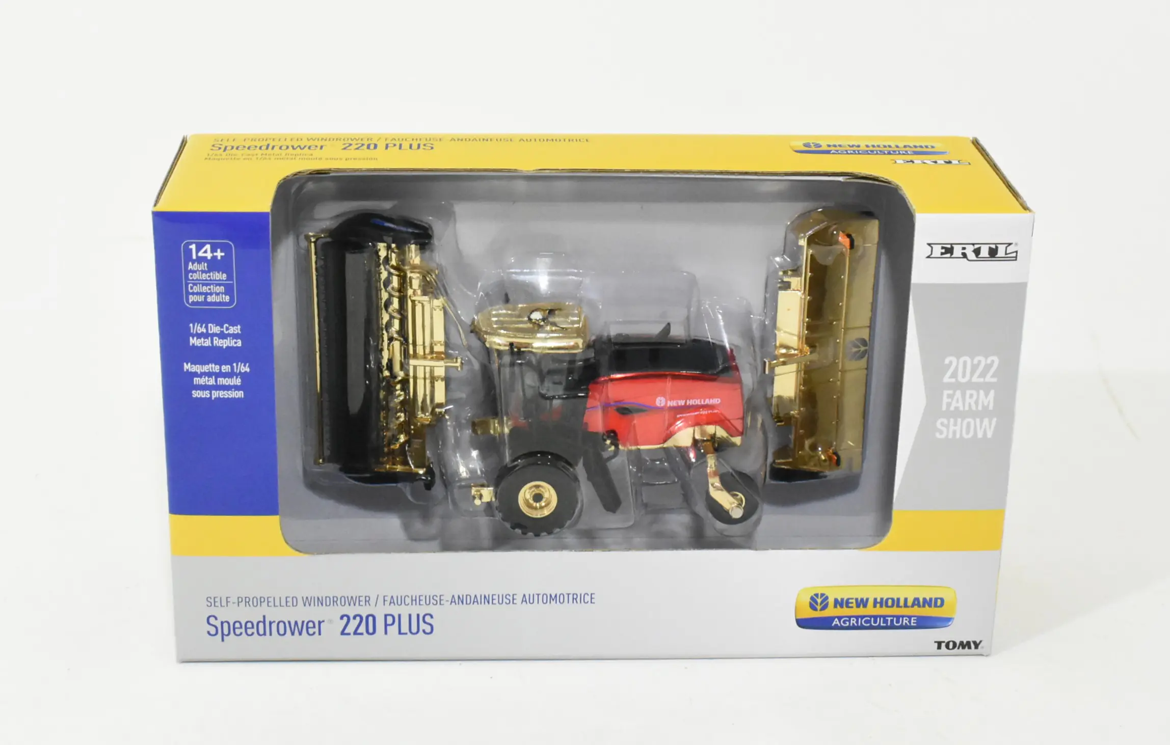 1/64 New Holland 220 Plus Self Propelled Windrower, 2022