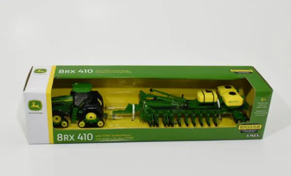 1/64 Silver Chase John Deere 8RX 410 Tracked Tractor, 2023 Farm Show - Ertl