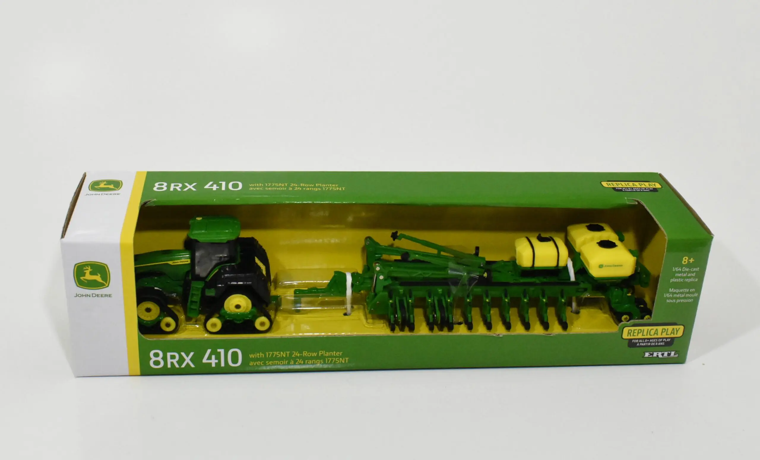 1/64 John Deere 8RX 410 Tractor With Tracks & 24 Row 1775NT