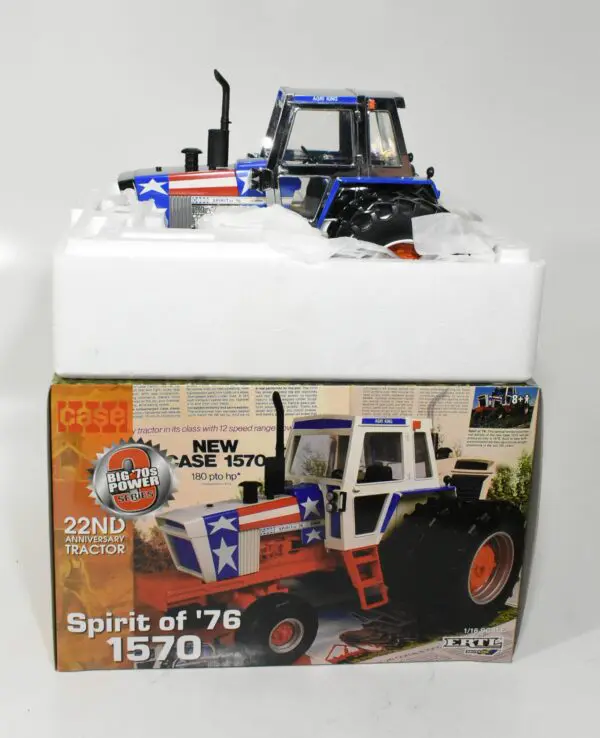 置物 1/16 Case 1570 Spirit Of '76 Tractor With Duals, Toy Tractor Times