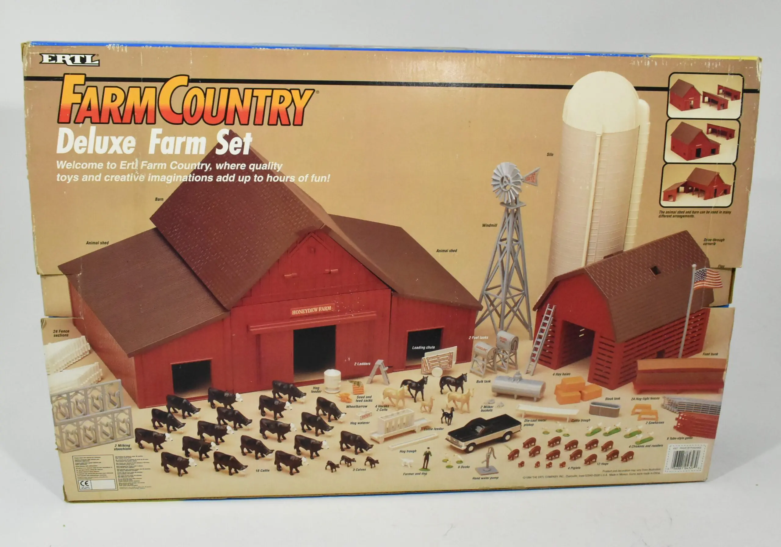 Lotto Di 10 Cancelli Tubolari Rossi In Scala 1/64 Ertl Farm Country - Per Ricambi O Personalizzazione - Foto 13