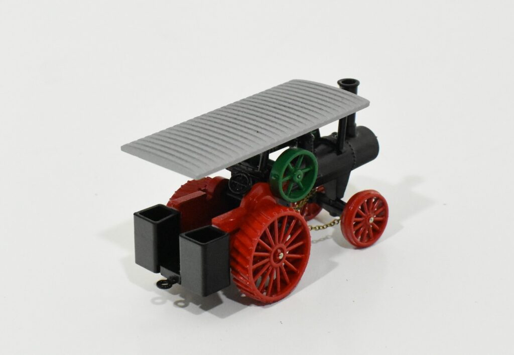 1/64 Scratch Built Case 40 HP Steam Engine With Canopy & Fuel Bunkers ...